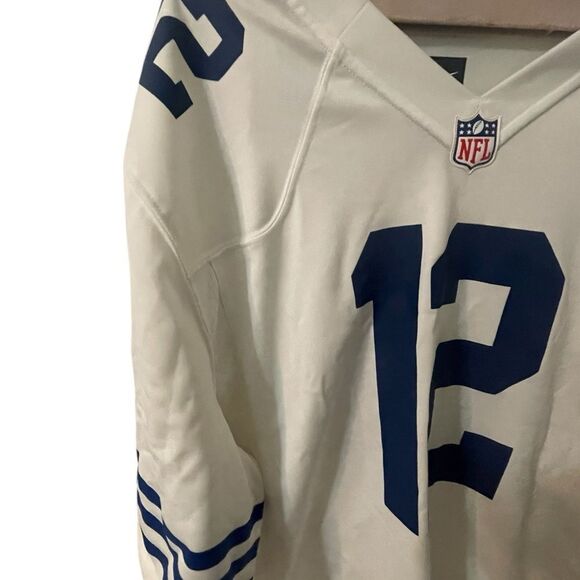 Indianapolis Colts NFL - Nike OnField Andrew Luck Football Jersey Mens Sz Large - Picture 2 of 16